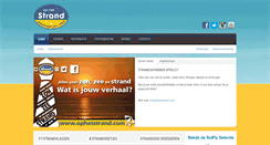 Desktop Screenshot of ophetstrand.com