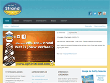 Tablet Screenshot of ophetstrand.com